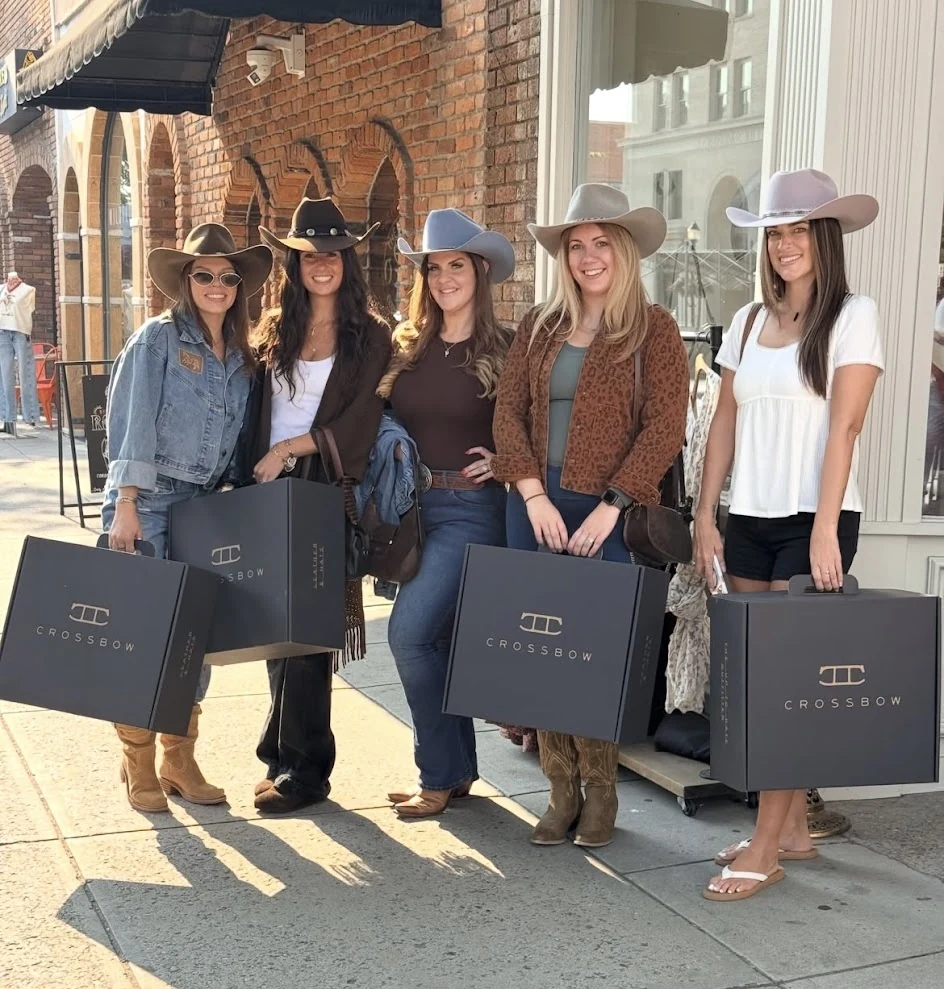 Brittanie and colleagues on a performance-earned Montana work trip